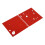 Red 3D Self-Adhesive Heart Pattern Garage Window Sticker 5