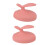 (Pink) 2x Glas Fußschabrer Handheld Hornhautentferner 2