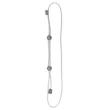 (Gray) Regelbare Tuck Belt voor Heren & Dames L Grijs