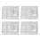 20x Transparante Siliconen WC-Zitting Stoppers 1