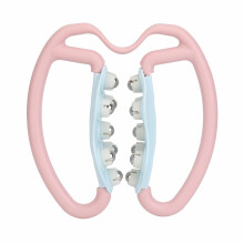 Beinmassager mit rotierenden Stahlkugeln gegen Cellulite