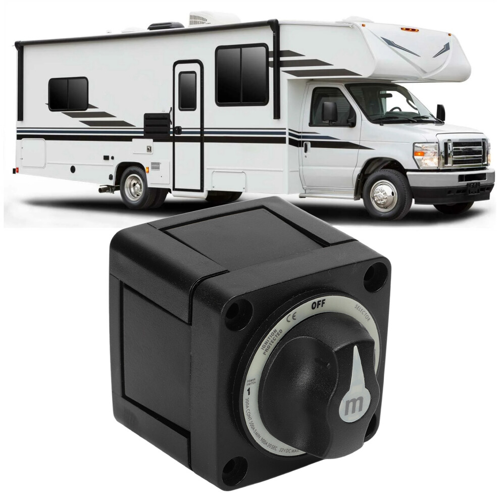 Durable 300A Marine Battery Switch 3 Position For Rv Boat Use 7681356566506