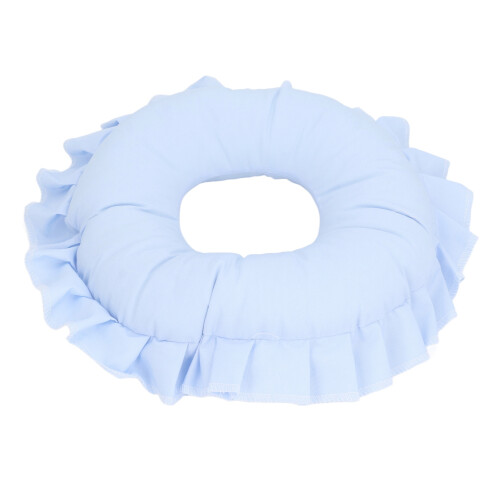 Massage Face Pillow Soft Lightweight Round Headrest Cushion for Bed