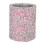 (Silver) Groot plastic make-upborstelhouder zilver 1