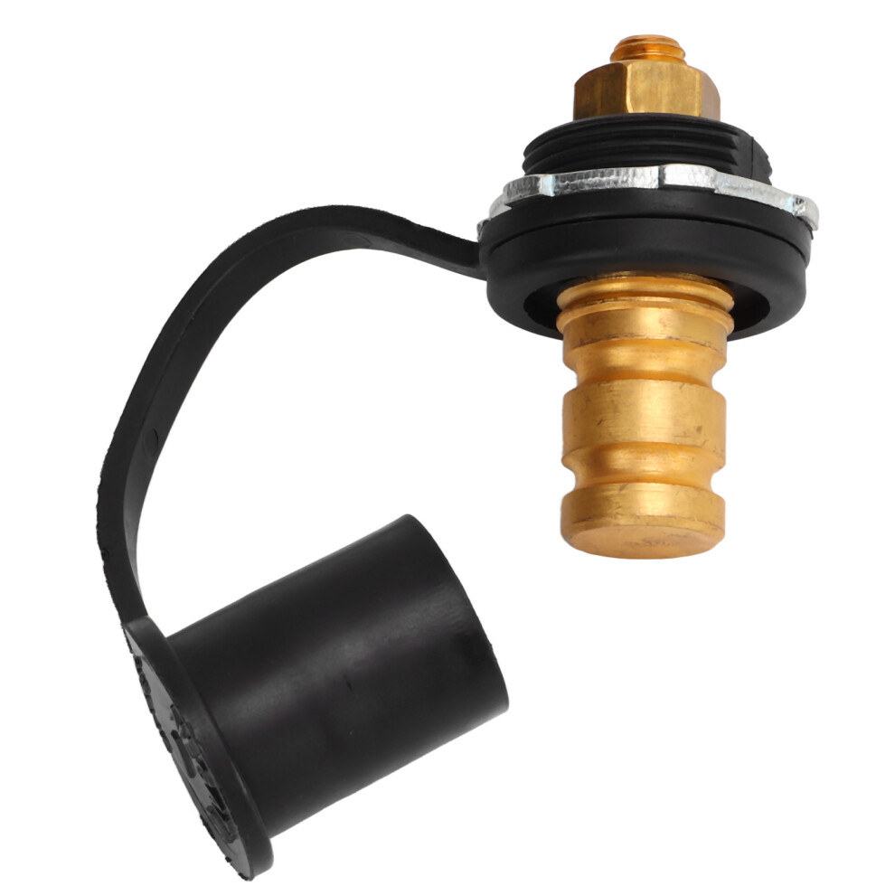 250A Color Coded Battery Terminal Stud Connector 3/8In For Cars & Rvs Black 4991356566578