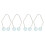 (Sky Blue) 2x Dimper Maker Lachspier Oefenaar Donkerrood 1