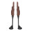 2x Donkere Silicone Vingermannequins Flexibel 2