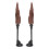 2x Donkere Silicone Vingermannequins Flexibel 5