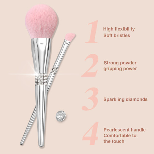 11x Make-up Kwastenset Draagbaar Voor Beginners