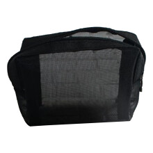Mesh Cosmetica Opslagtas Grote Capaciteit Rits Pouch
