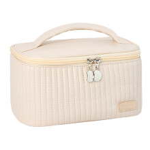 Große PU-Makeuptasche Nass/Trocken-Trennung Reise