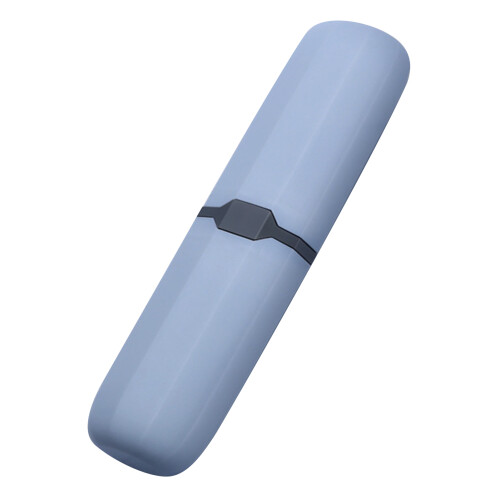 (Nordic Blue) Zahnbürsten-Reiseetui Robuster Schutzhalter Schwarz 1