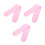 (Pink) 3 Pezzi Fascette Frontali Morbide per Estensioni Ciglia 4