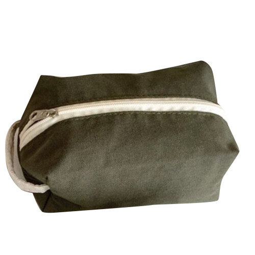 Lightweight Canvas Cosmetic Bag with Handle 1