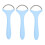 3pcs Stainless Steel Spring Hair Remover 1