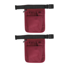 2Pcs Nurse Utility Organizer Oxford Fabric Waterproof Fanny Pack