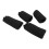(Black) 4x Finger-Eisbeutel aus Softgel, Schwarz 5