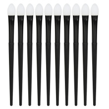 10 Pcs Silicone Eyeshadow Brush Soft Reusable Glitter Lip Applicator