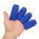 (Blue) 4x Finger-Eisbeutel aus Softgel, Schwarz 5