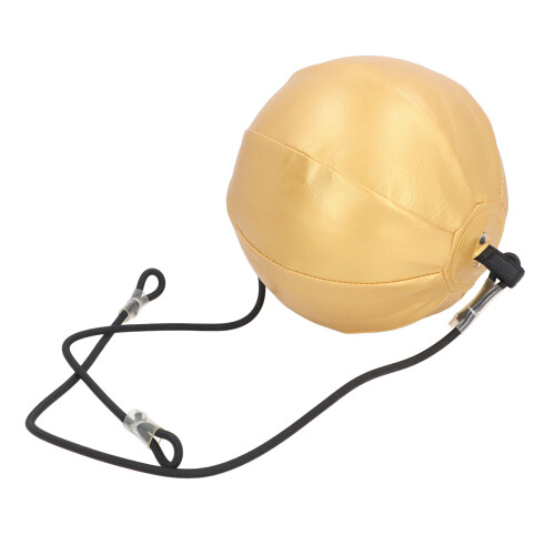 Double End Punching Bag PU Leather Speed Strike with Pump Hooks 1