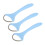 3pcs Stainless Steel Spring Hair Remover 5