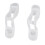 2x Silikon-Zehentrenner für Hallux Valgus 2