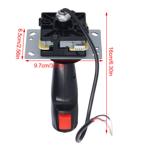 Flugsimulator Gamepad Joystick Controller für PC, Metall & Kunststoff, 16cm hoch 2