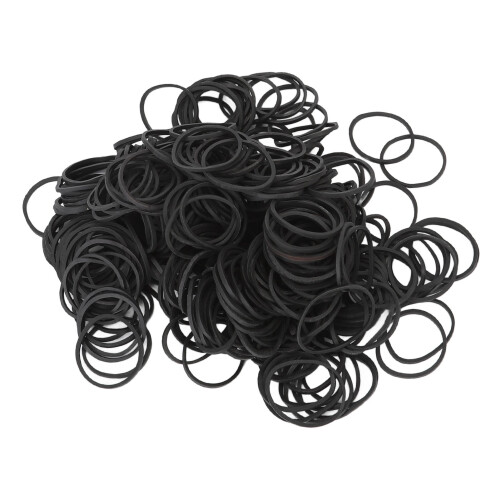 1000x Gummibänder Set Langlebig Elastisch für Salon & Heim 2