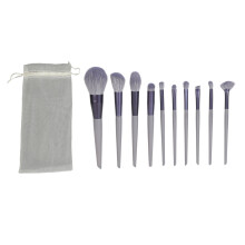 10Pcs Soft Bristle Powder Concealer Eyeshadow Brush Set