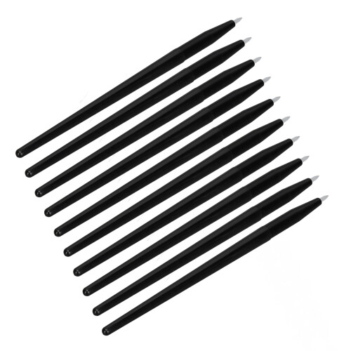 10 Pcs Soft Silicone Eyeliner & Eyebrow Brushes 1