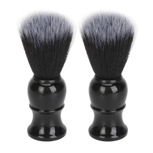 2pz Spazzola Barba Uomo Setole Sintetiche Rifinitura