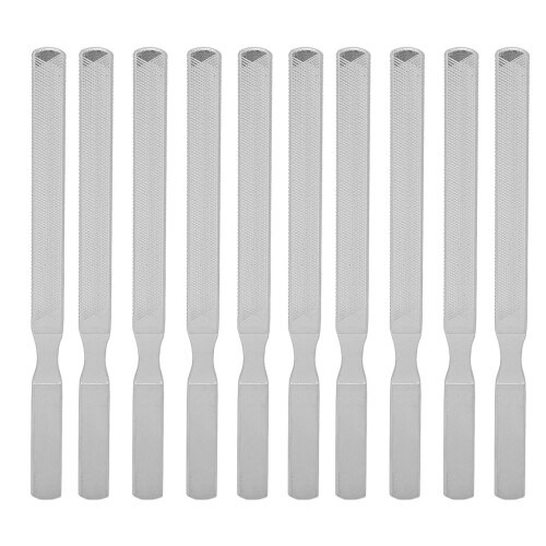 10x RVS Nagelvijl 130mm