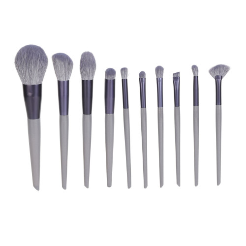 10Pcs Soft Bristle Powder Concealer Eyeshadow Brush Set 1