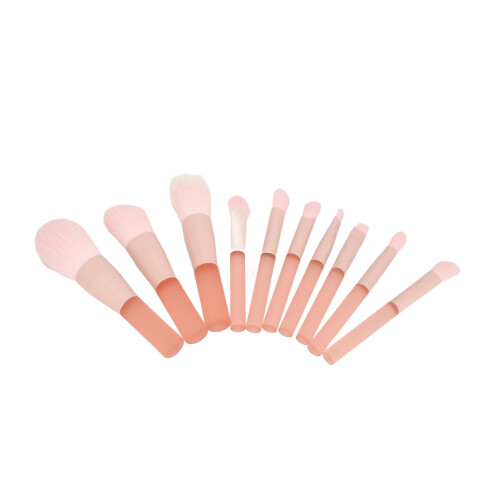 10x Roze Mini Make-upkwastset Waterdicht Synthetisch 1