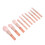 10x Roze Mini Make-upkwastset Waterdicht Synthetisch 5
