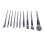 10Pcs Soft Bristle Powder Concealer Eyeshadow Brush Set 5