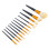 12Pcs Soft Bristle Makeup Brush Set in Orange Bag 5