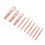 10x Roze Mini Make-upkwastset Waterdicht Synthetisch 4