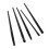 5pcs Professional Soft Angled Eyeliner Brush Kit 4