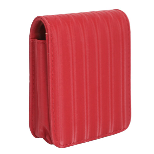 PU Waterproof Lipstick Bag with Mirror, Travel