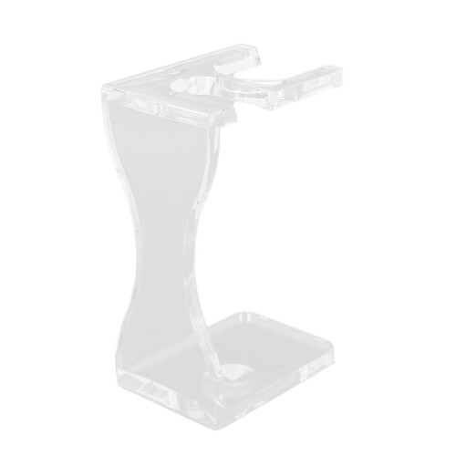 Transparenter Acryl-Bartbürstenhalter platzsparend 1