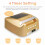 72W UV LED Nail Lamp Quick Dry Gel Curing 4 Timers IR Sensor 2