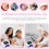 72W UV LED Nail Lamp Quick Dry Gel Curing 4 Timers IR Sensor 4