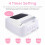 72W UV LED Nail Lamp Quick Dry Gel Curing 4 Timers IR Sensor 2