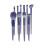10pcs Makeup Brush Set Soft Hair Eyeshadow Powder Blush 2