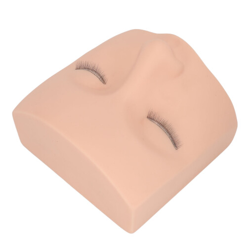 PVC Eyelash Mannequin Head Reusable 2