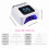 72W UV LED Nail Lamp Quick Dry Gel Curing 4 Timers IR Sensor 5