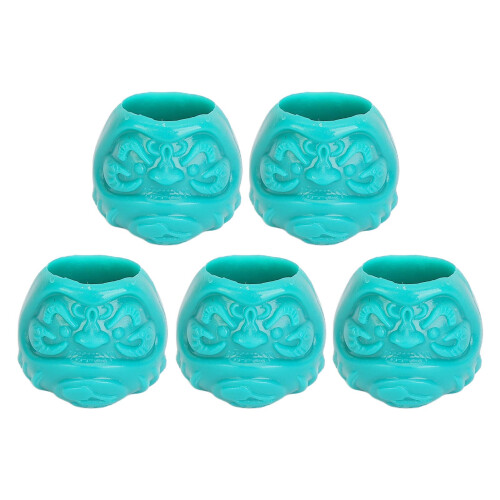 (Ice Blue) 200x Tattoo Ink Cups Donkergroen 1