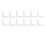 (White) 12x Teppichgriff-Pads, doppelseitig, rutschfest, PU 1