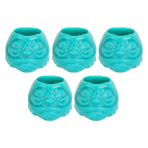 (Ice Blue) 200x Tattoo Ink Cups Donkergroen 2
